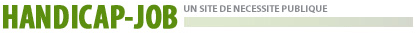 Bienvenue sur le site handicap-job.com.